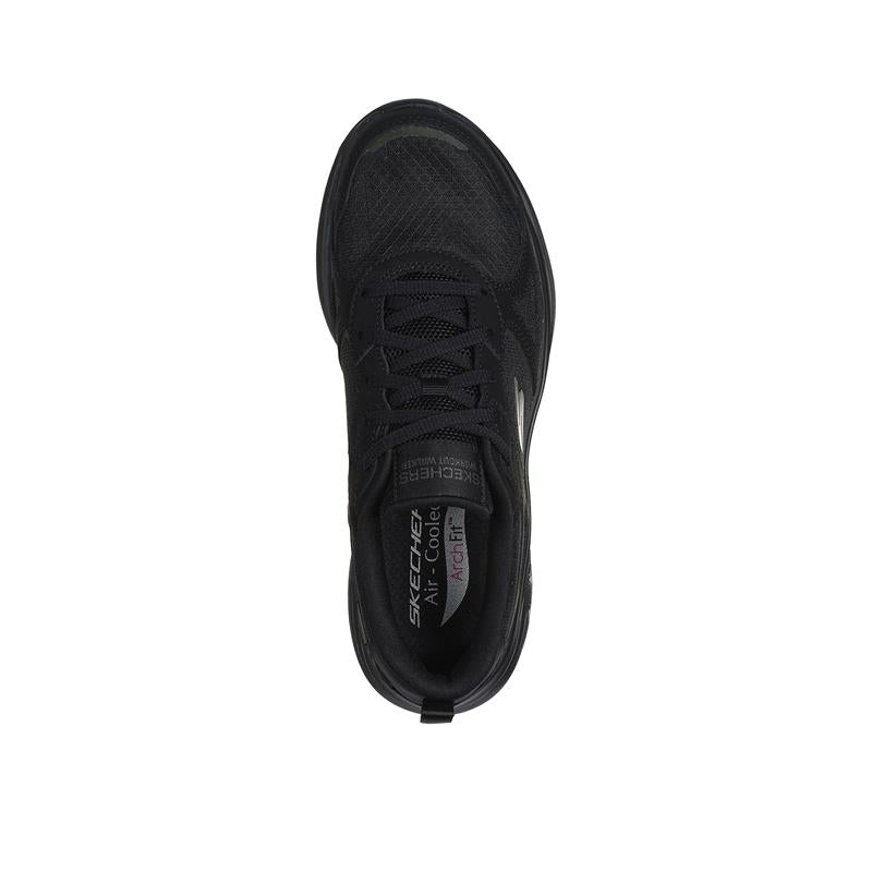 GO WALK WORKOUT WALKER 124929/BBK - Lightweight Comfortable Walking Shoes for Men & Women - Perfect for Gym, Jogging, and Daily Exercise