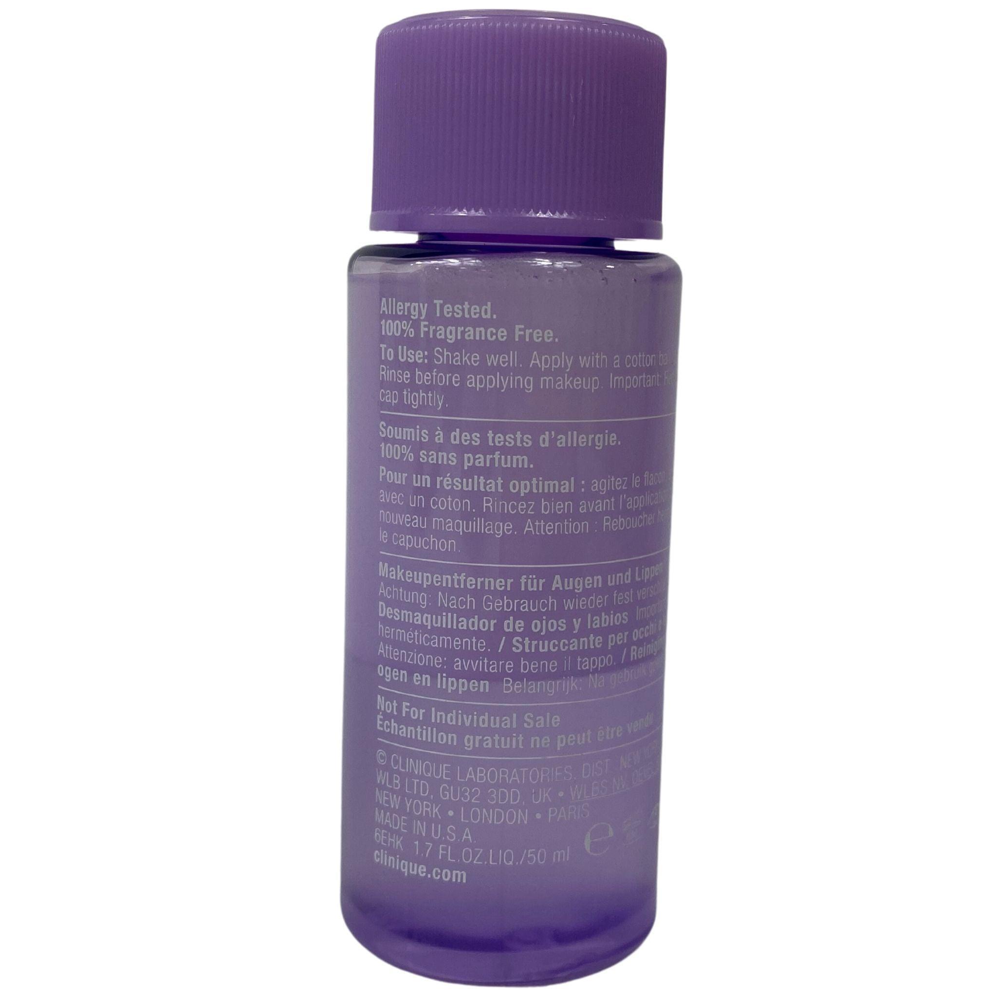 Gentle Liquid Makeup Remover for Eyes, Lashes & Lips - 1.7 fl oz (96-Pack Bulk) | Effective Eye Makeup & Waterproof Mascara Remover | Perfect for Daily Cleansing & Travel