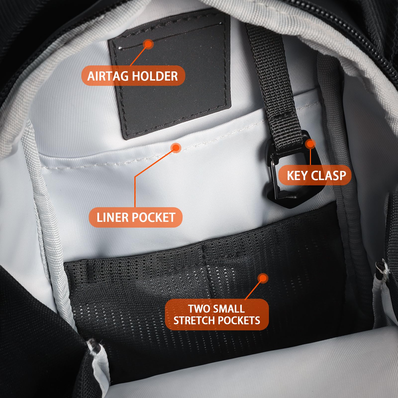 Magnetic Gym Sling Bag for Men & Women - Lightweight & Durable Crossbody Bag for Gym, Sports, Travel & Carry-On Essentials | Perfect for Workouts, Hiking & Daily Commute