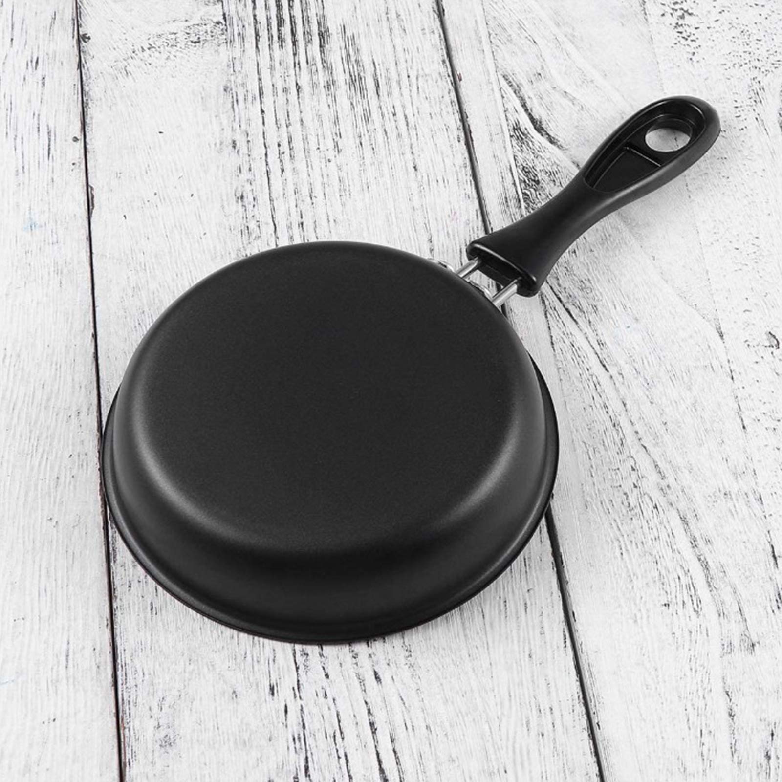 Non-Stick Mini Frying Pan 12cm - Perfect for Pancakes, Eggs, Omelets & Frittatas - Round Nonstick Skillet with Coating for Easy Cooking - Ideal for Breakfast, Camping & Small Kitchen Use