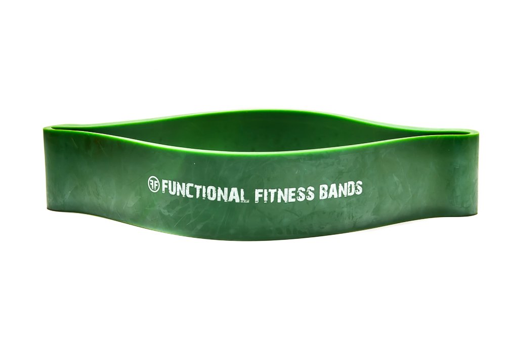 12 Inch Continuous Loop Powerlifting Band - Heavy Duty Resistance Bands for Strength Training, CrossFit, Home Gym & Functional Fitness Workouts