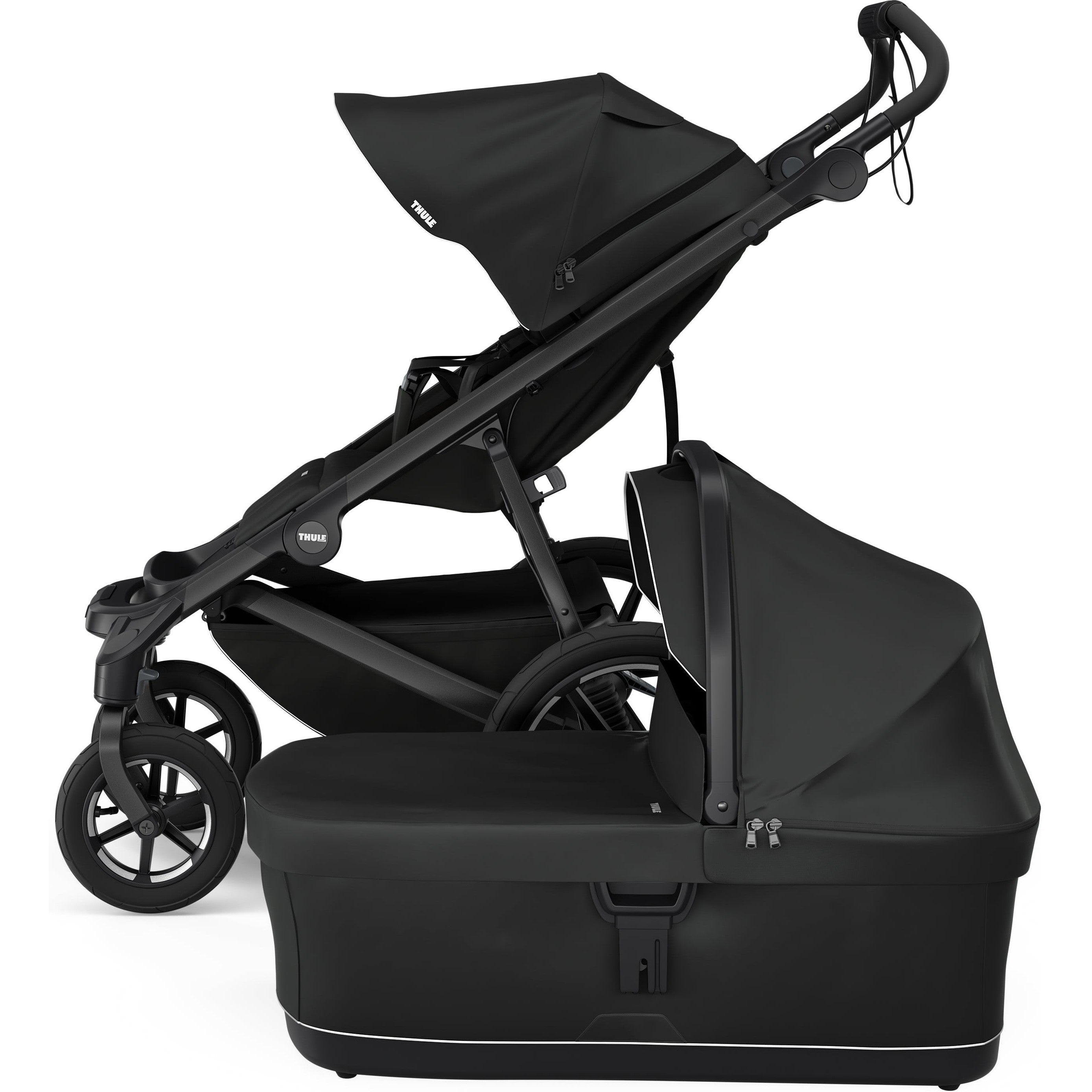 Thule Bassinet for Babies - Lightweight, Portable & Safe Infant Travel Bed - Perfect for Camping, Road Trips & Airplane Travel