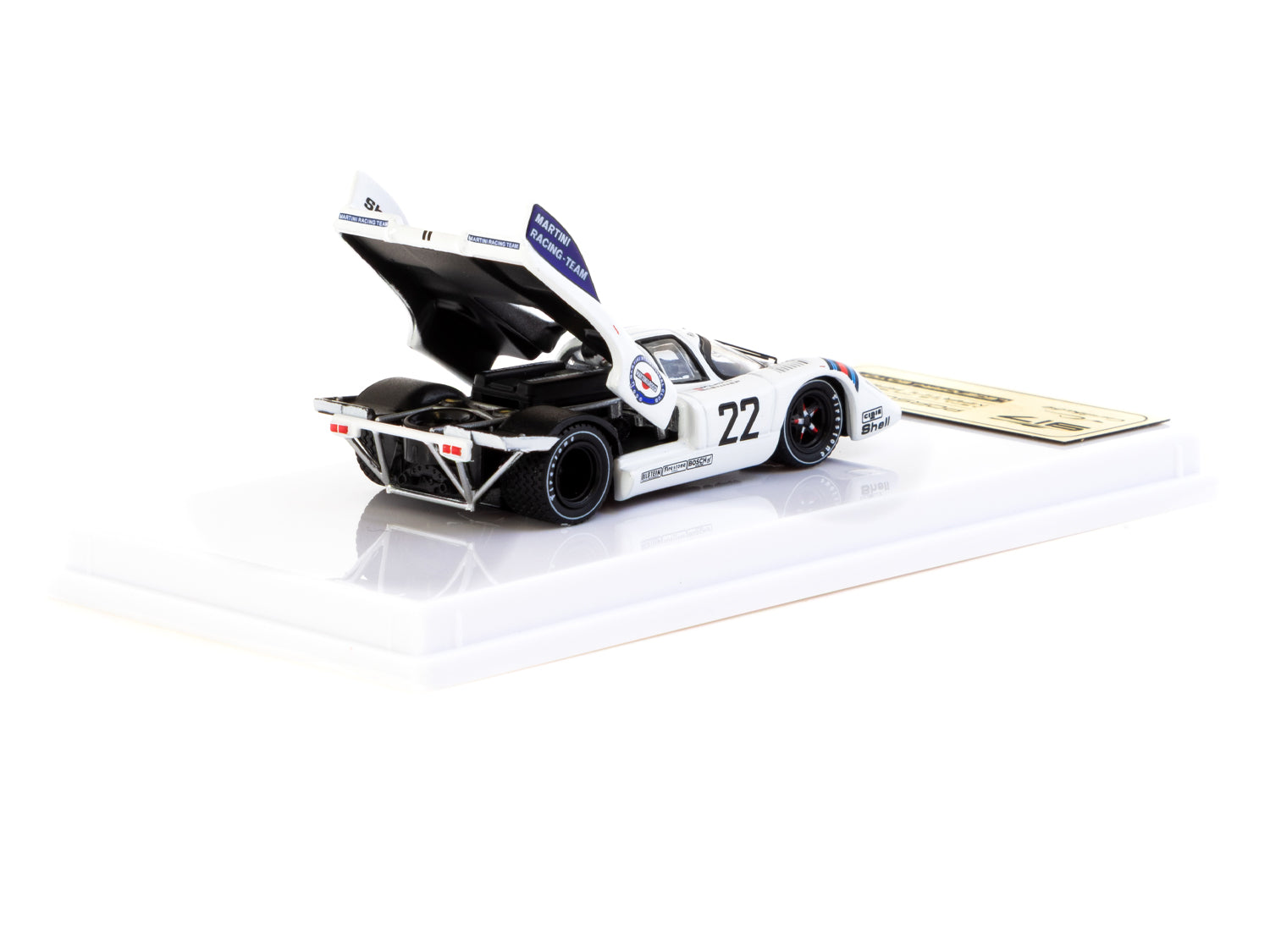 1/64 Scale Porsche 917 KH Diecast Model - 1971 24h Le Mans Winner #22 - Collectible Racing Car for Display & Gifts