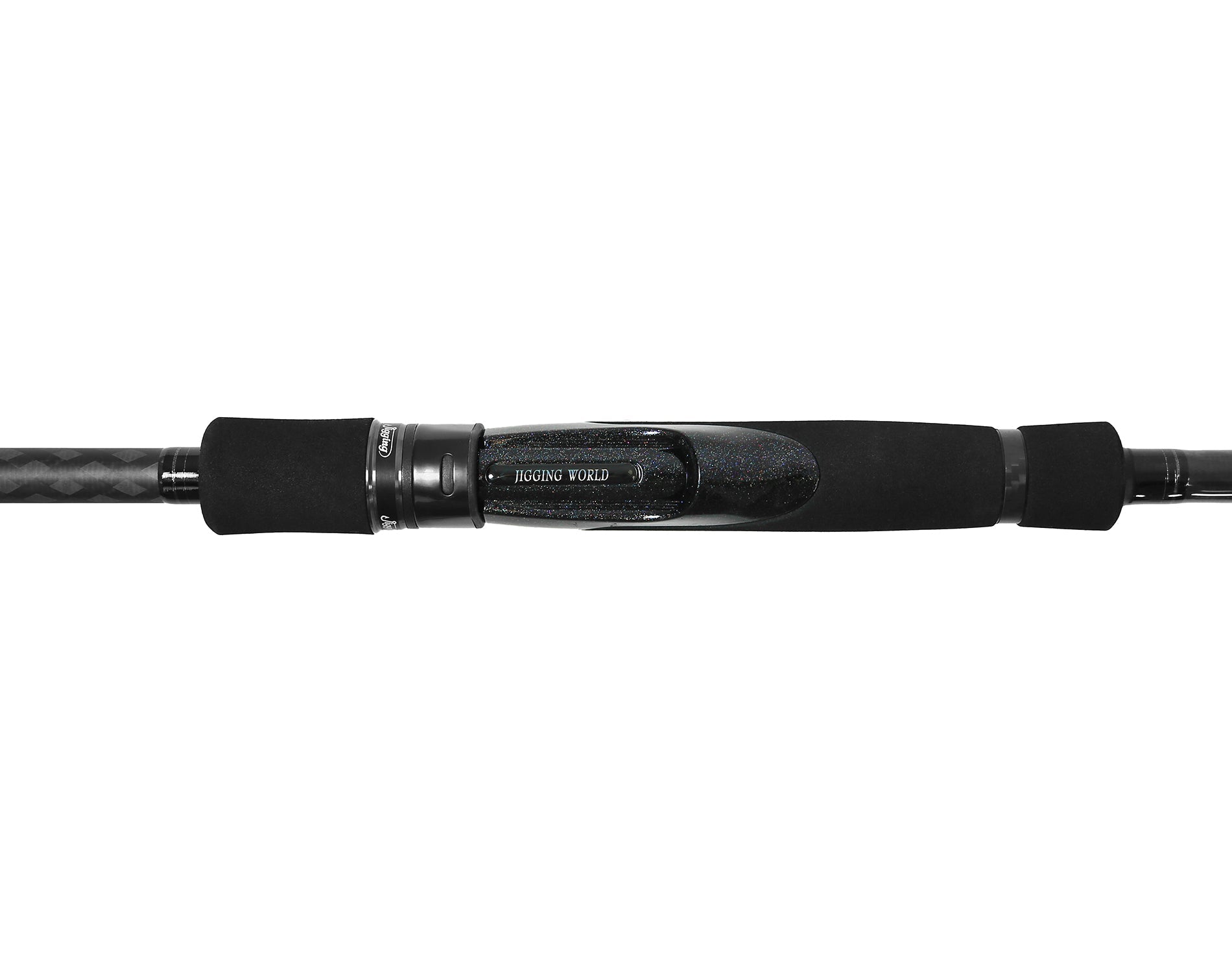 Jigging World Hybrid Nano Carbon Spinning Rods - Lightweight High Performance Fishing Rod for Saltwater & Freshwater - Perfect for Bass, Trout, and Saltwater Game Fish