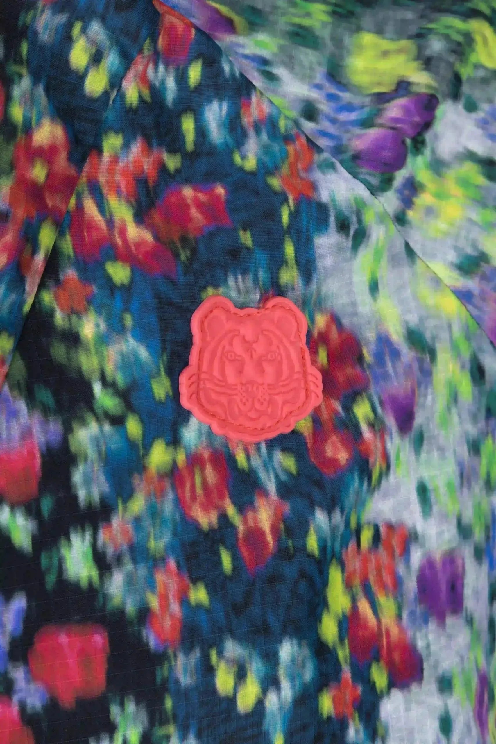 Floral Printed Windbreaker Jacket for Women - Lightweight Water-Resistant Spring Outerwear for Hiking, Running & Outdoor Activities