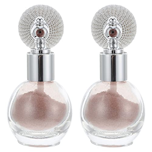 FRCOLOR 2 Pack Glitter Spray for Hair & Body - Shimmer Makeup Spray with Fine Glitter Powder, Perfect for Parties, Halloween, Cosplay & Festival Makeup Looks