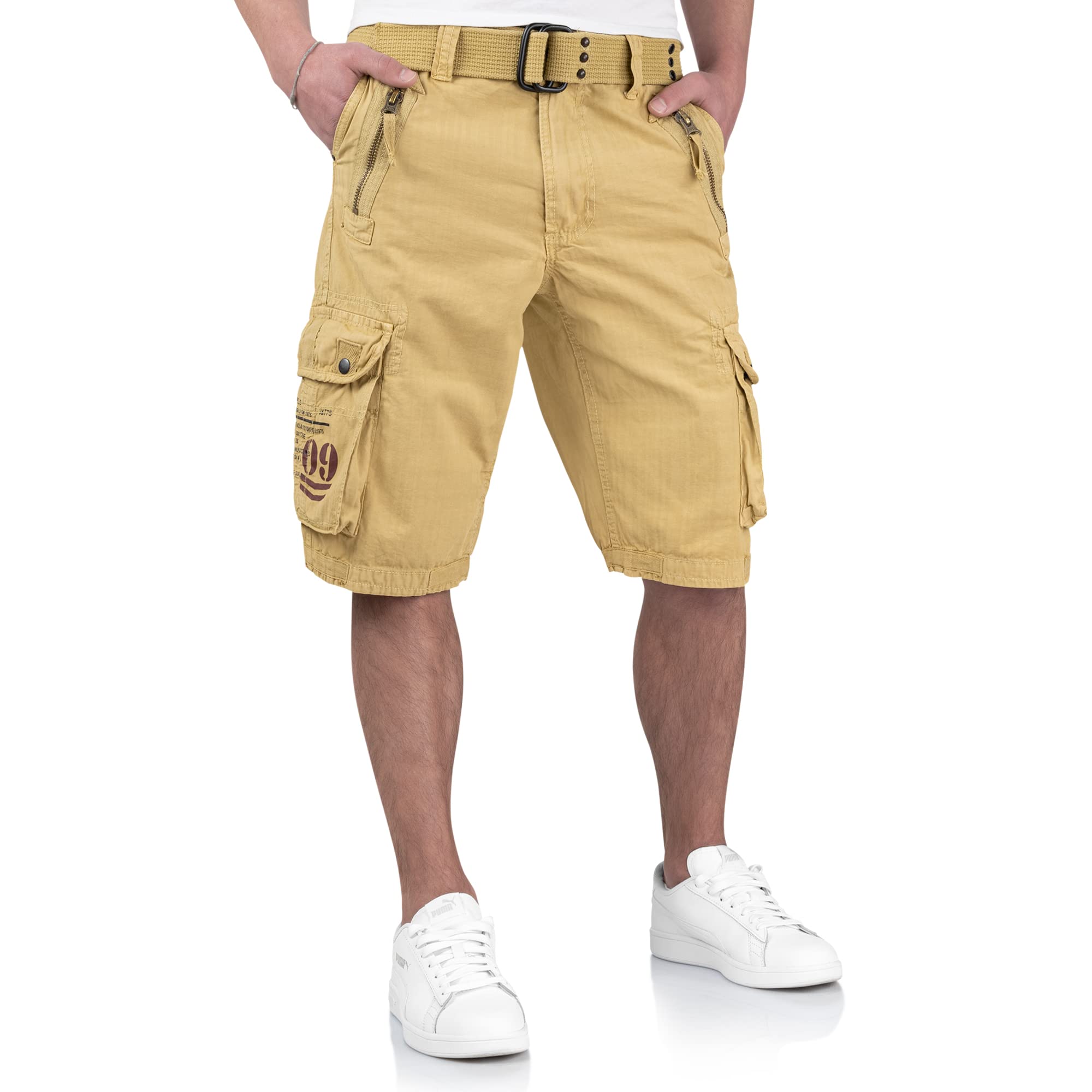 Royal Cargo Shorts for Men - Comfortable & Stylish Outdoor Work Shorts with Multiple Pockets - Perfect for Hiking, Camping, and Summer Activities