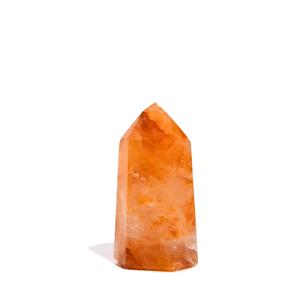 2 Inch Hematite Quartz Point - Natural Healing Crystal for Meditation, Energy Balancing & Home Decor
