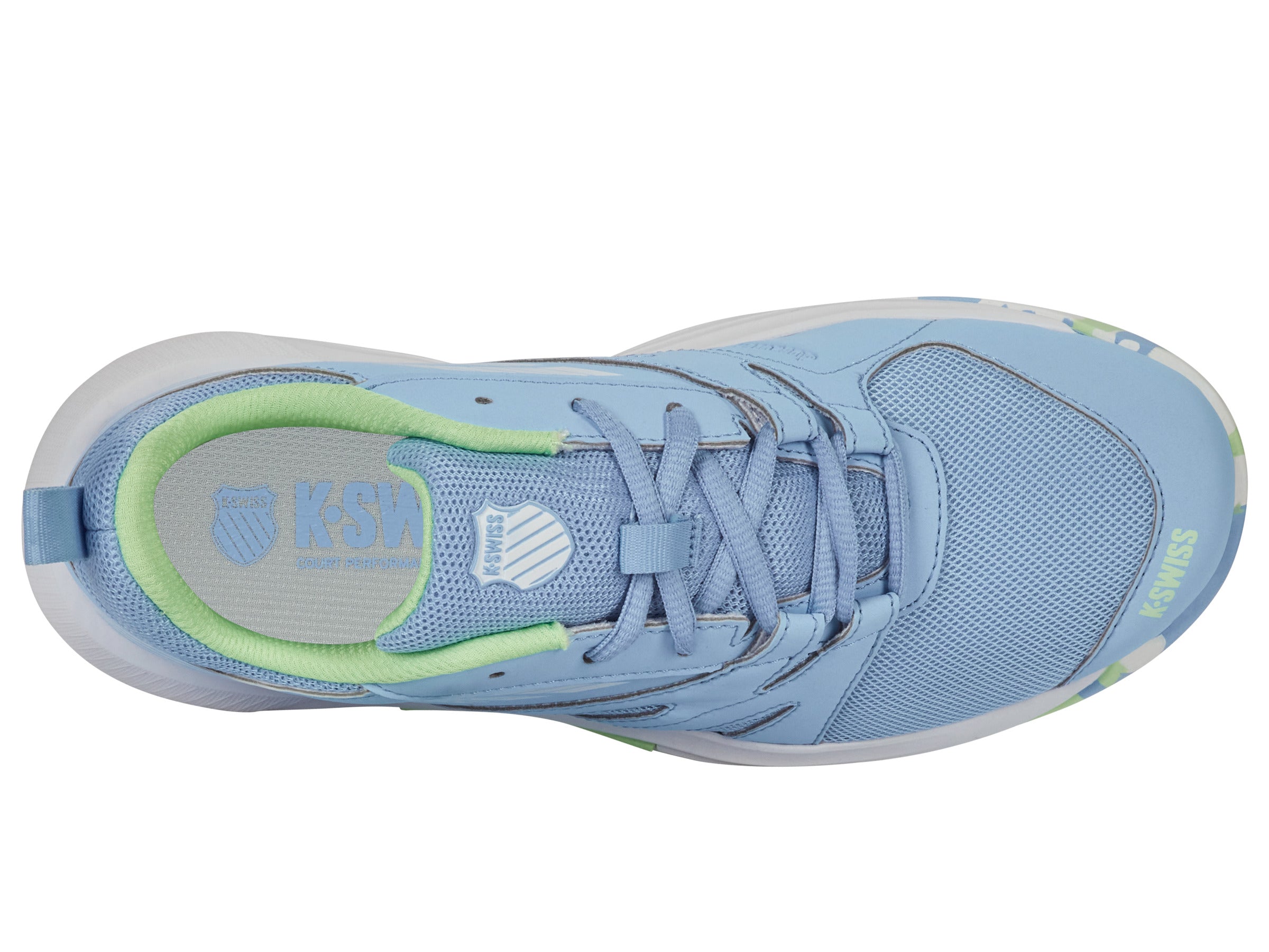 SPEEDTRAC 87392 455 M Dutch Canal White Paradise Green Running Shoes - Lightweight & Breathable for Jogging, Training & Outdoor Activities