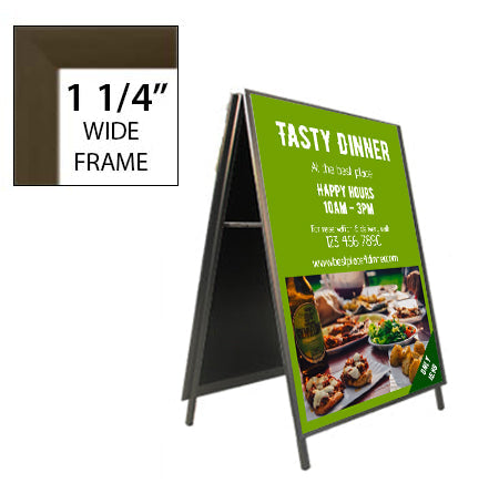 48x48 A-Frame Sign Holder with 1 1/4
