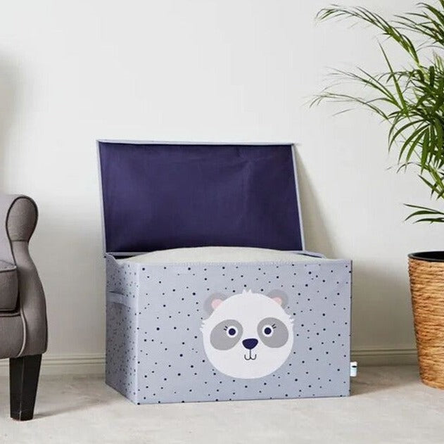Panda Toy Storage Box for Kids - Organize Toys, Books & Clothes - Perfect for Bedroom, Playroom & Nursery Decor