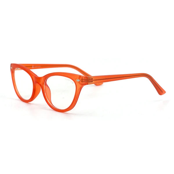Stephanie Prescription Glasses - Burnt Orange Frames for Women - Stylish & Comfortable Eyewear for Reading, Work, and Everyday Use