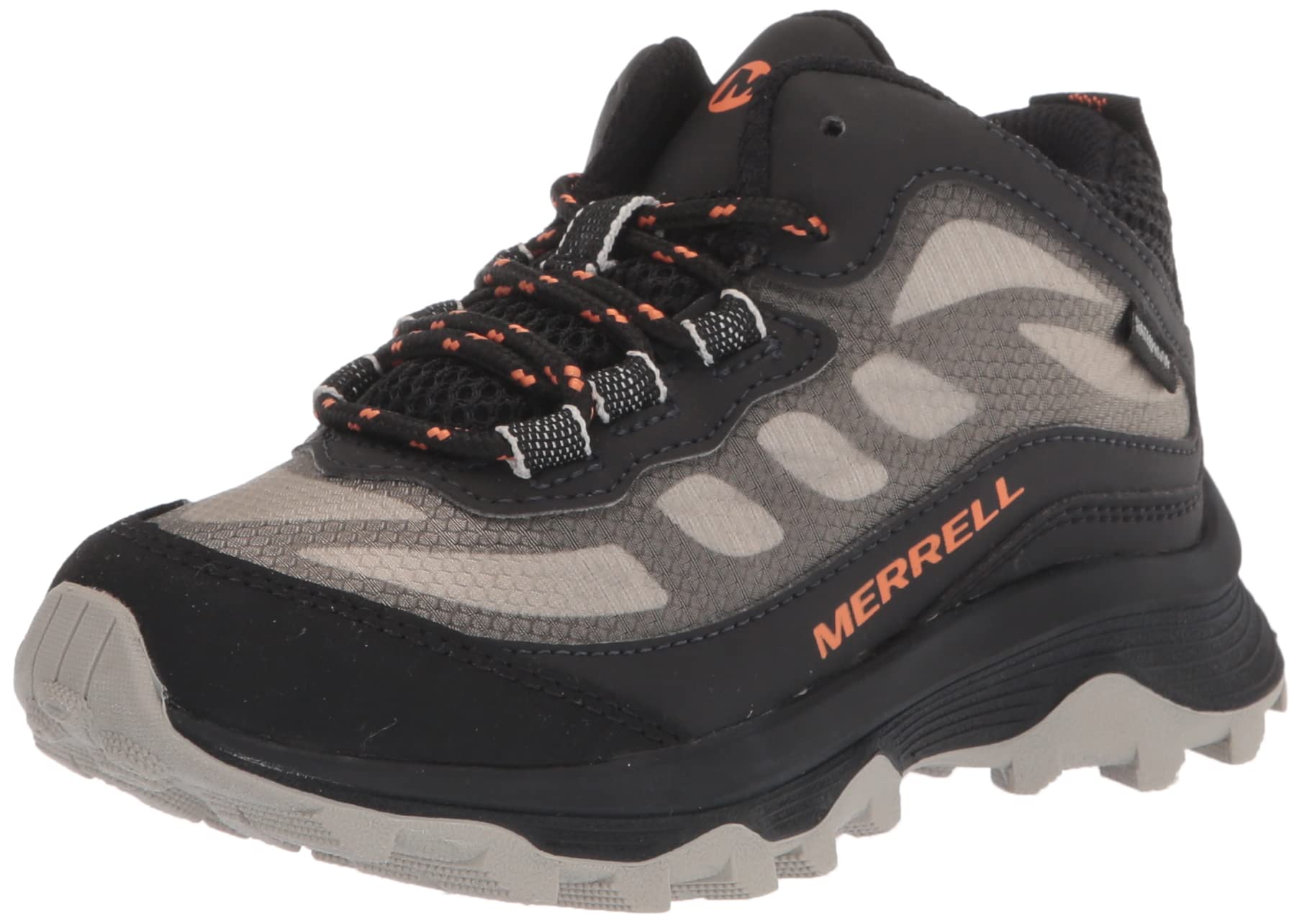 Merrell Kids Moab Speed Mid Waterproof Hiking Boots - Lightweight & Durable Outdoor Shoes for Boys & Girls - Perfect for Hiking, Camping & Trail Adventures