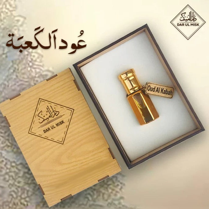 Premium Saudi Imported Oud Al Kabah Blend Oil – Holy Makkah K.S.A. Authentic Fragrance for Spiritual Meditation, Luxury Perfume & Aromatherapy