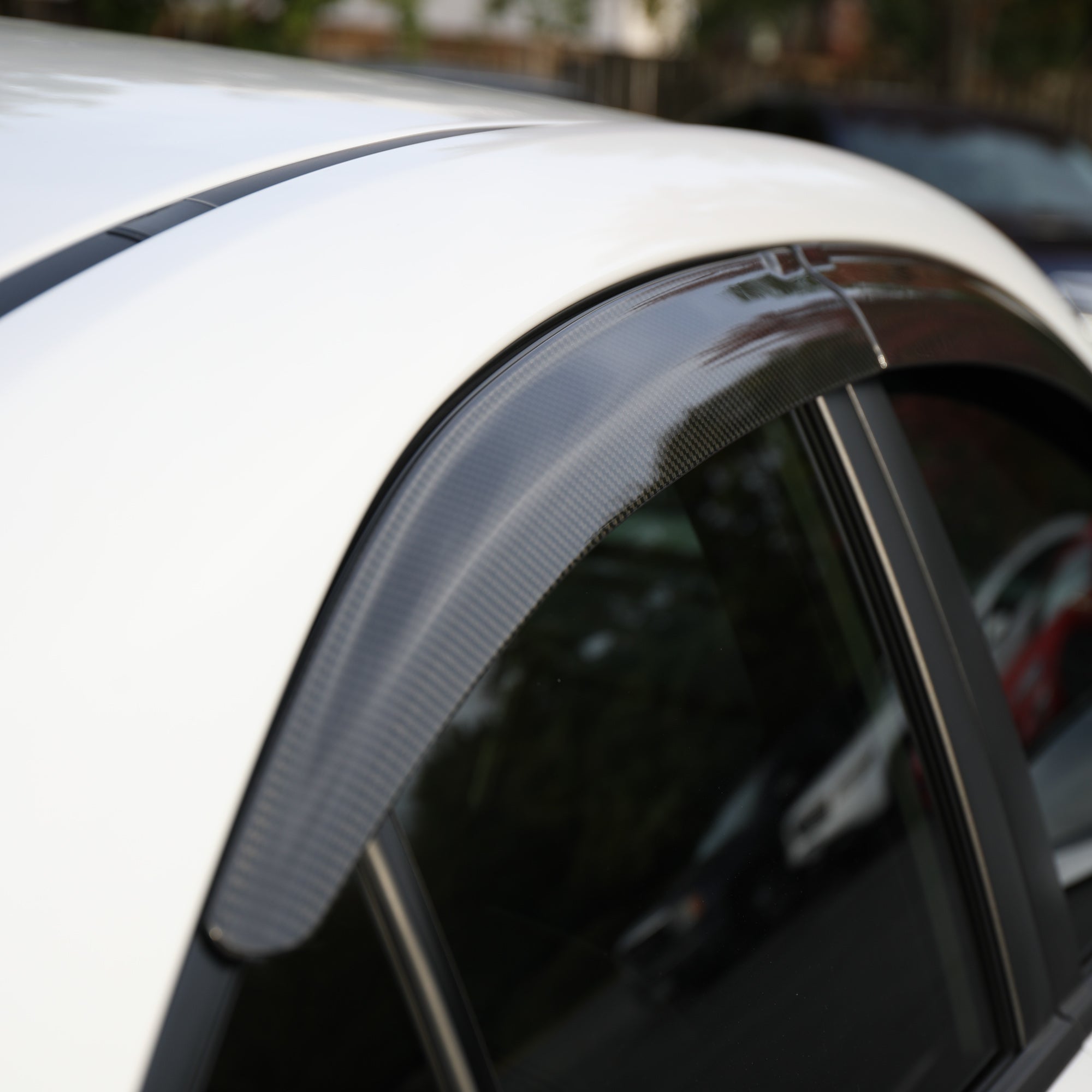 Carbon Fiber Rain Visors for 2022+ Subaru WRX - Windshield Protection & Style Upgrade for All-Weather Driving