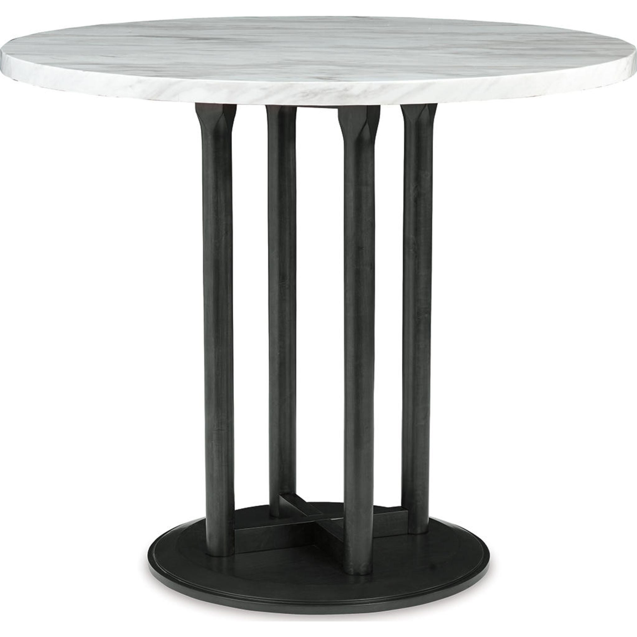 Centiar 3-Piece Counter Height Dining Set - Modern Bar Table & Stools for Kitchen, Breakfast Nook or Small Space - Perfect for Apartments, Condos & Tiny Homes