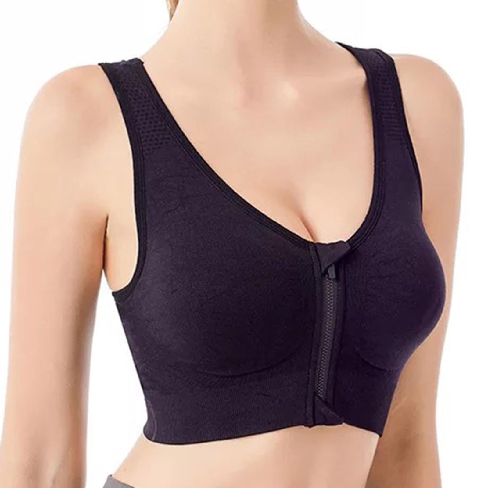 Best Women's Sports Bras - Supportive, Comfortable & Fashionable Gym Bras with Loose Fit, Smoothing Design & Front Closure for Yoga, Running & Workouts