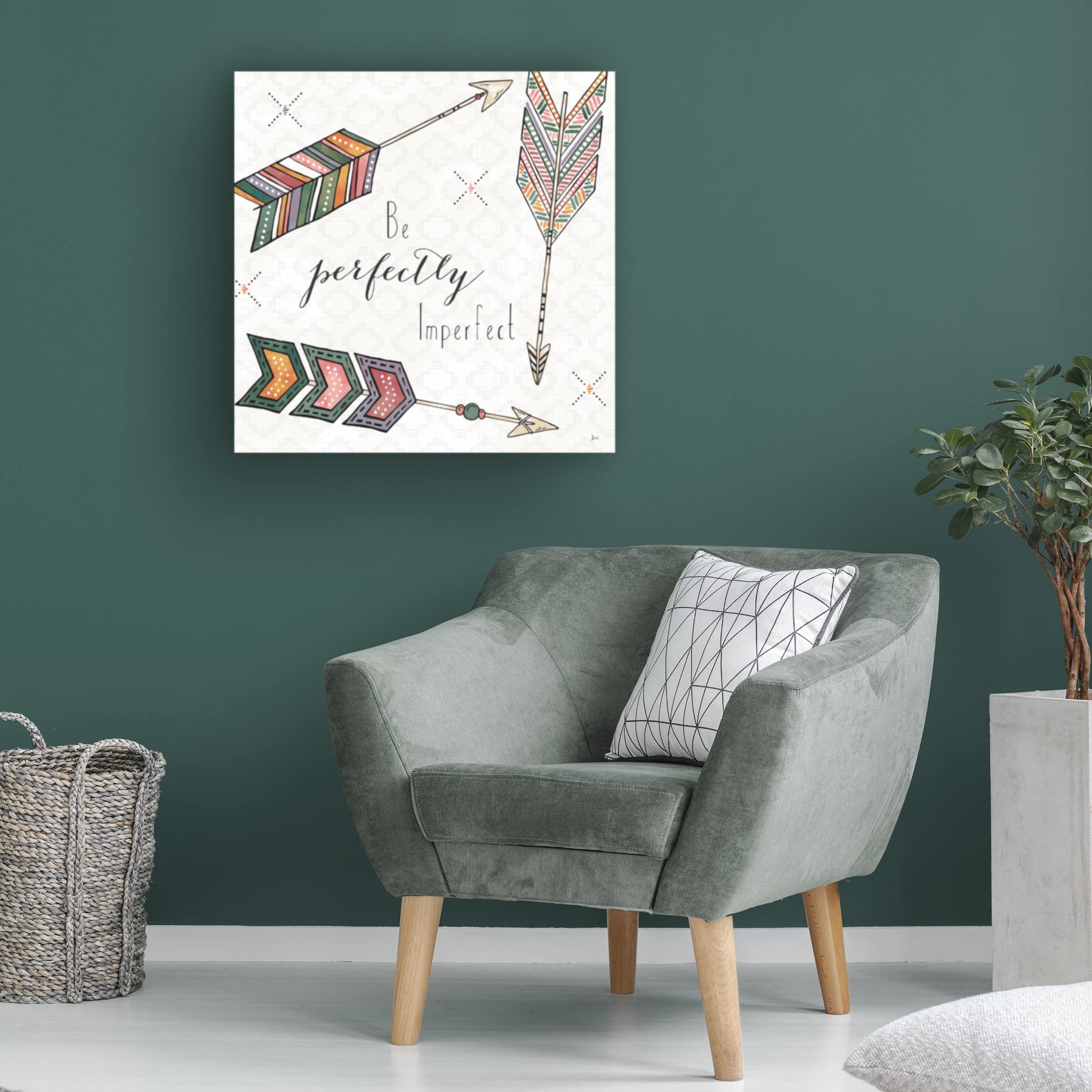 Trademark Fine Art 'Spectrum II' Canvas Art by Jess Aiken - Abstract Wall Decor for Living Room, Bedroom & Office - Perfect for Modern Home Decor