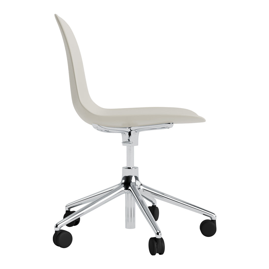 Ergonomic Form Chair with 5W Swivel Base & Gas Lift - Adjustable Office Chair for Home & Workspace - Perfect for Computer Desk, Gaming, and Professional Workstations