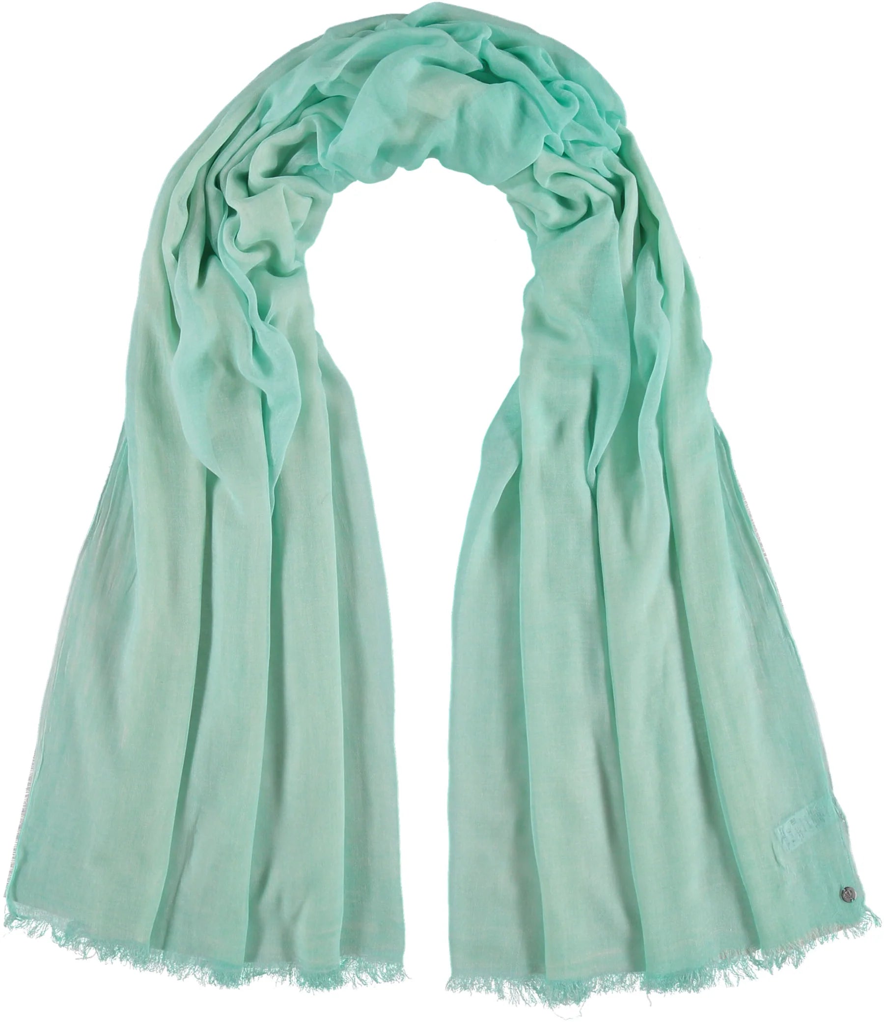 FRAAS Essential Lightweight Solid Color Viscose Wrap Scarf - Soft & Breathable Shawl for Women - Perfect for Travel, Office, and Evening Outfits