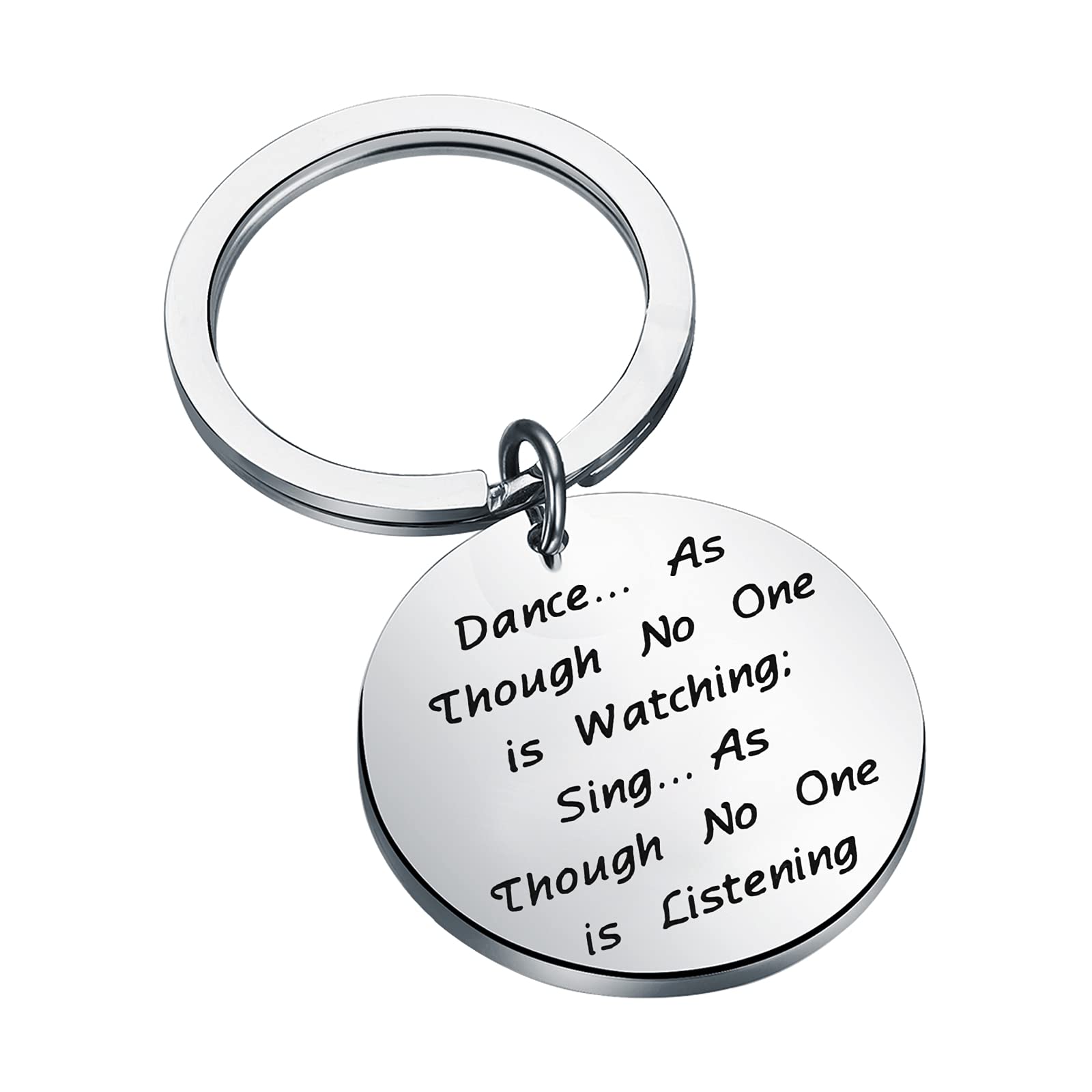 Gzrly Dancer Jewelry - Inspirational Ballerina Necklace Gift for Dance Lovers, Teachers & Ballet Students - Perfect for Recitals, Performances & Dance Class Motivation