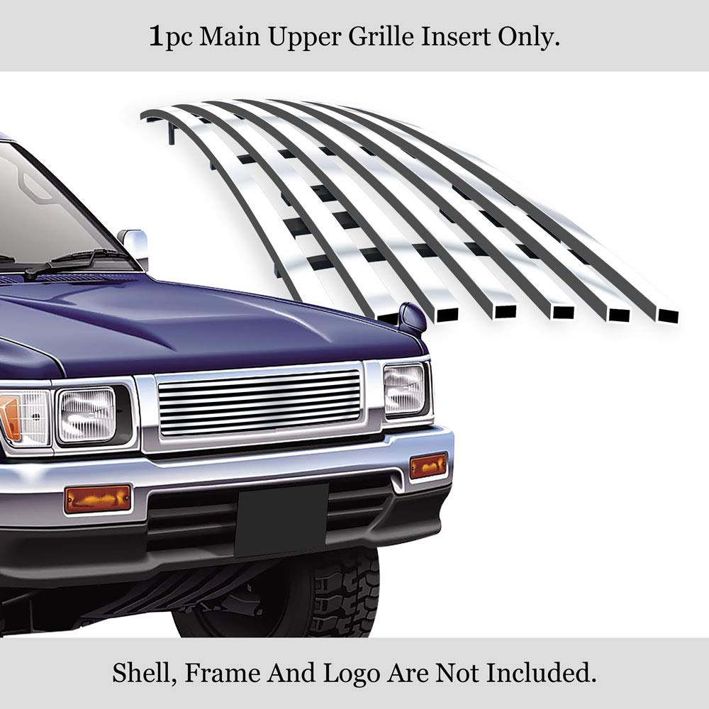 APS Compatible with Toyota Pickup 1992-1995 4WD Chrome Billet Front Grill Grille Insert T65143A - Replacement for Damaged or Rusty Grilles, Off-Road & Custom Truck Upgrade