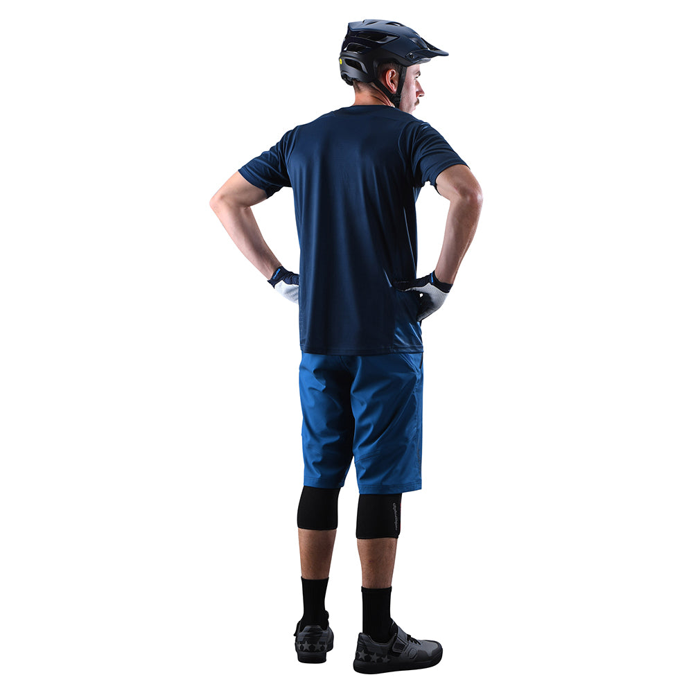 Skyline Short No Liner Solid Slate Blue - Comfortable Lined Running Shorts for Men & Women - Perfect for Gym, Jogging, and Outdoor Activities