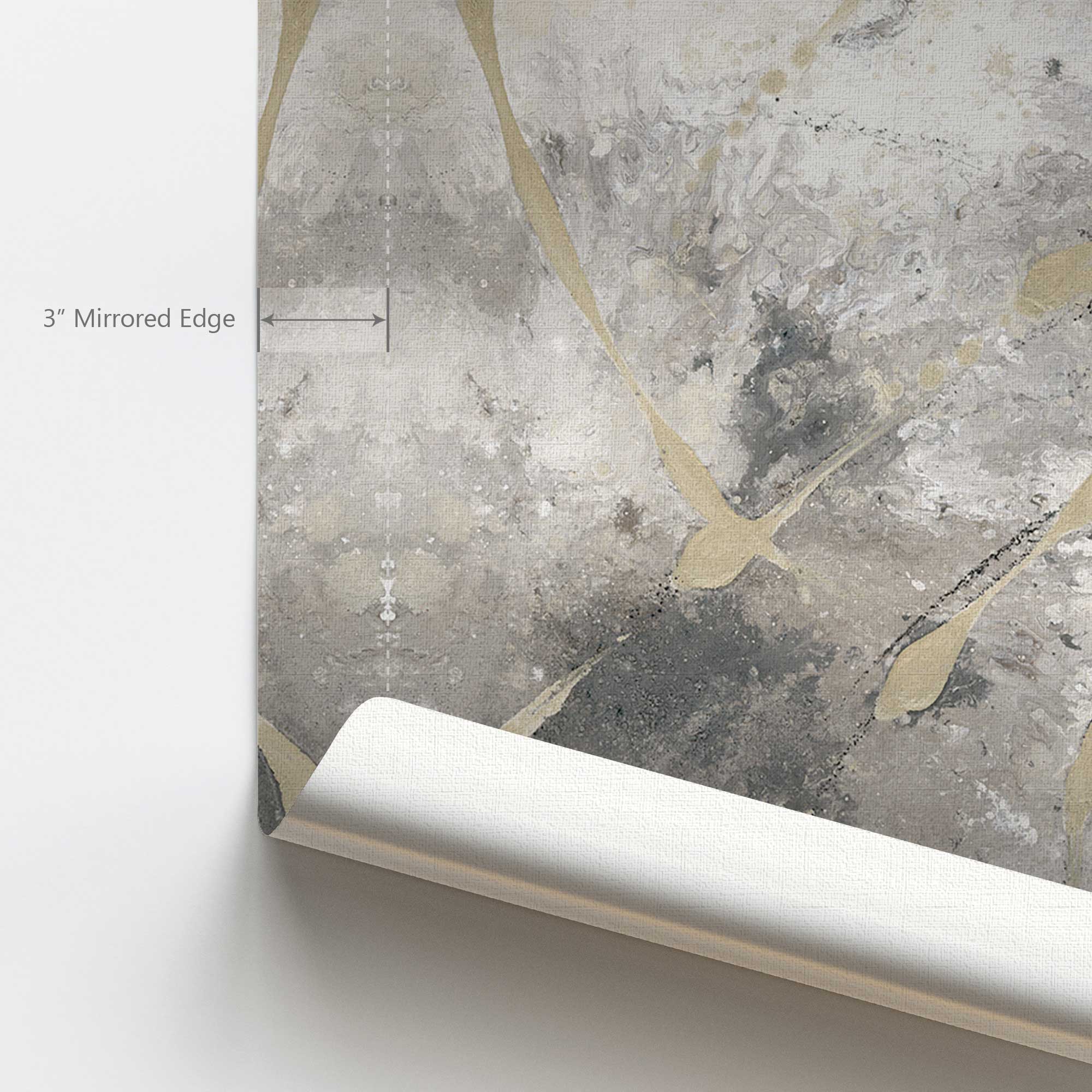 Gilded Whispers v1 Canvas Wall Art Print - Elegant Home Decor for Living Room, Bedroom & Office
