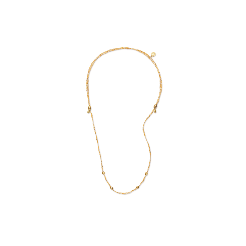 Daybreak Precious Threads Necklace - Elegant Gold Plated Chain for Women | Perfect for Date Night, Wedding & Everyday Jewelry