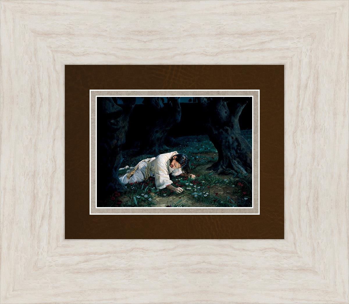 Gethsemane by Liz Lemon Swindle - Inspirational Christian Art Print for Home & Church Decor - Perfect for Living Rooms, Bedrooms, and Worship Spaces