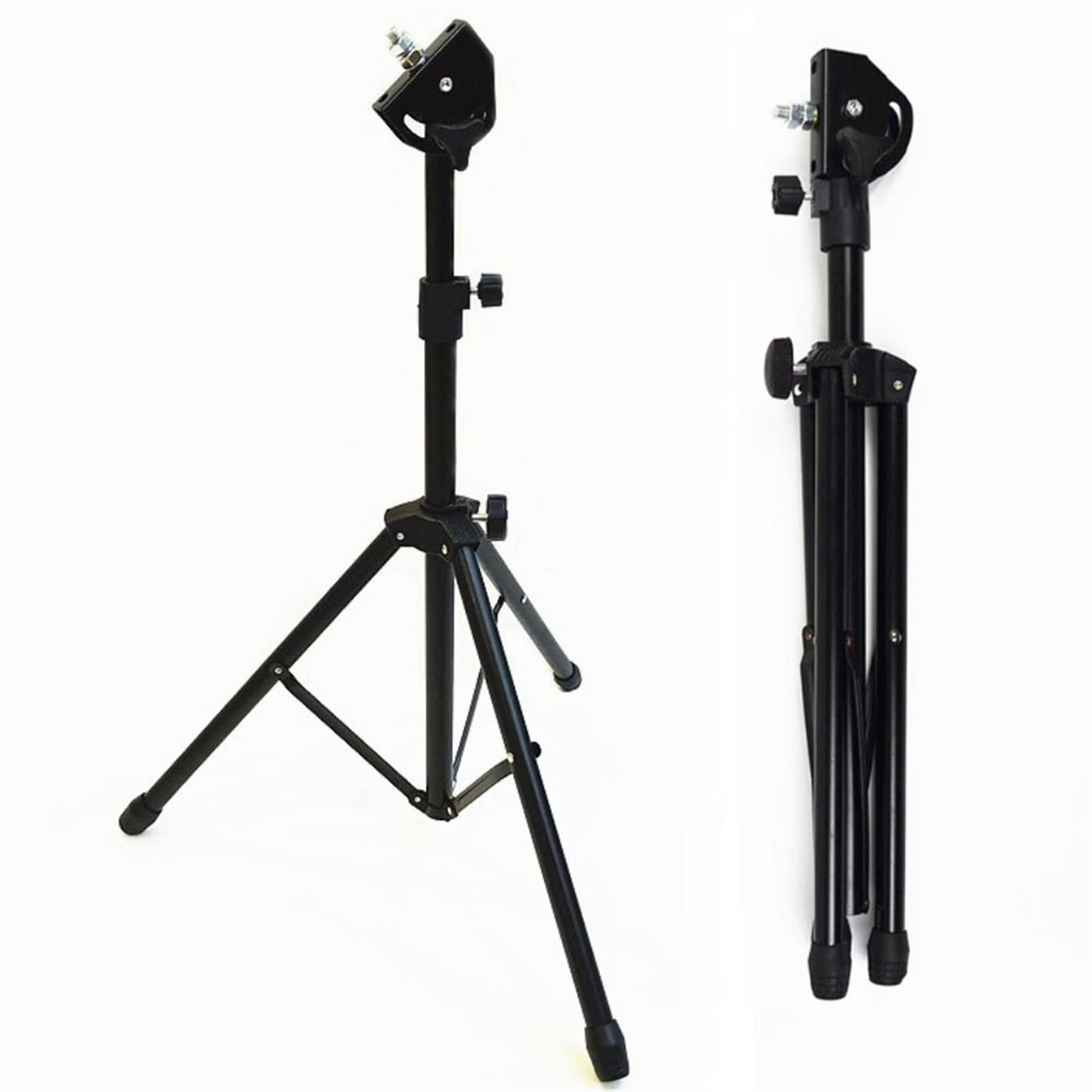 Adjustable Metal Tripod Drum Stand Holder - 8 Inch Practice Pad Rack Bracket for Drummers | Portable Music Equipment Accessory for Home, Studio & Live Performances