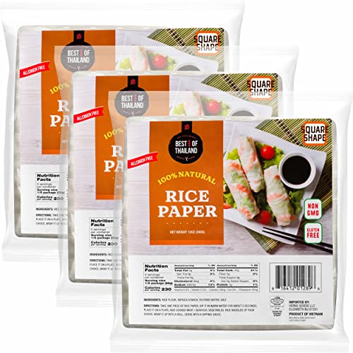 White Rice Paper- Square
