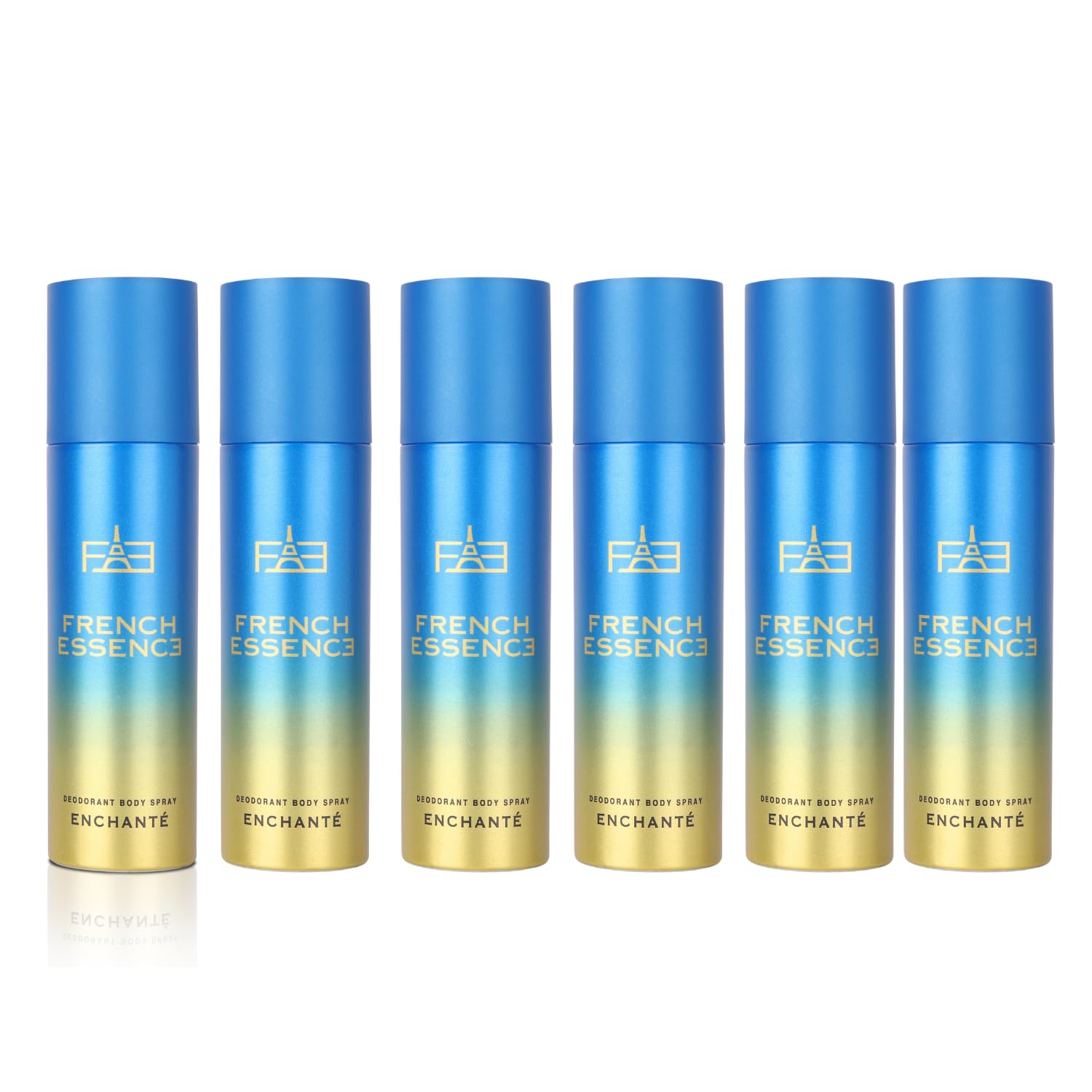 Premium French Essence Deodorant Spray for Men - Long Lasting Oud Royal Fragrance, Fresh Scent Body Spray - 50ml Each (Pack of 6) - Perfect for Daily Use, Gym, Office & Special Occasions