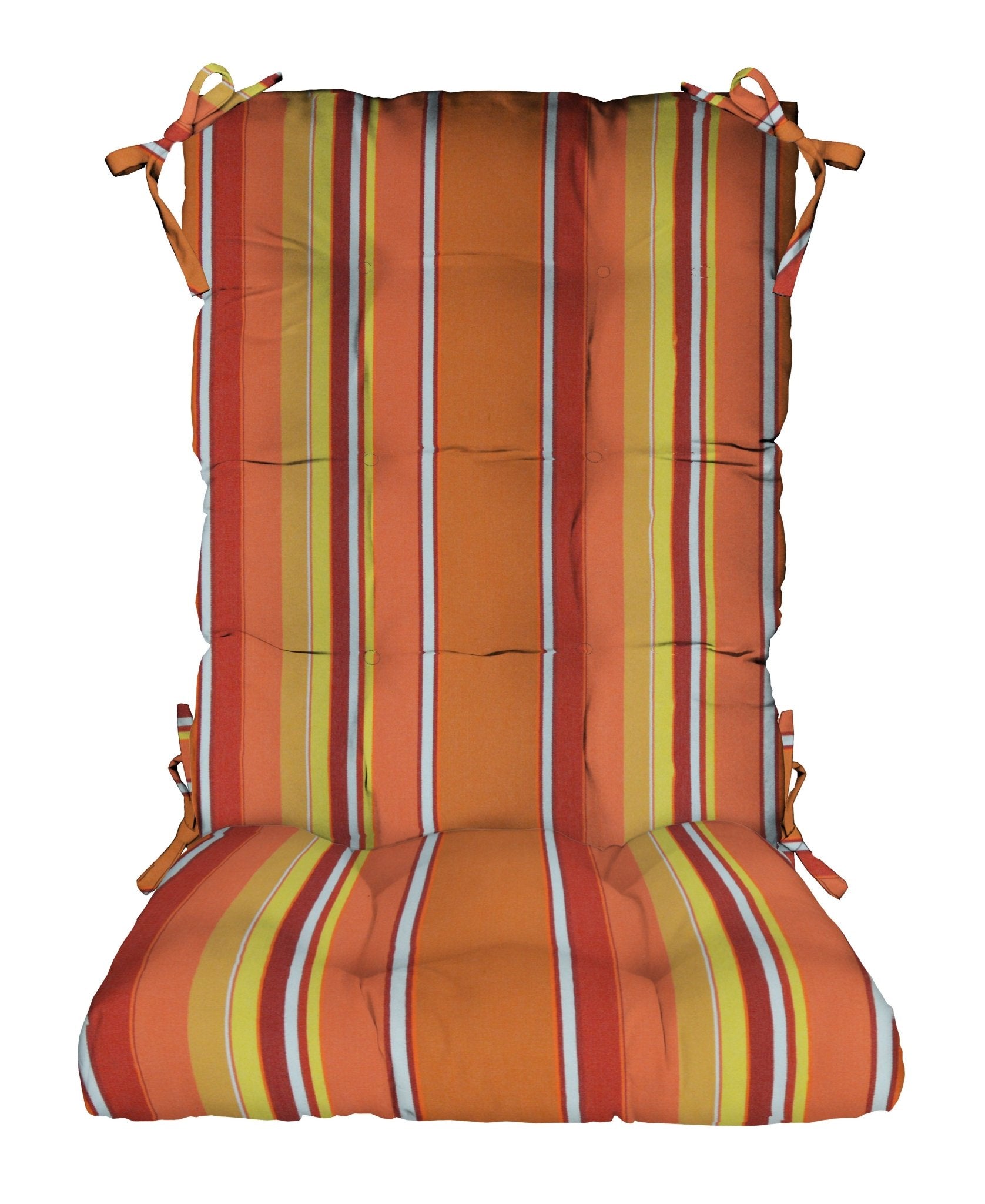 Premium Rocking Chair Cushion with Tufted Design & Sunbrella Fabric - Comfortable Outdoor/Indoor Use for Patio, Porch, Nursery & Living Room