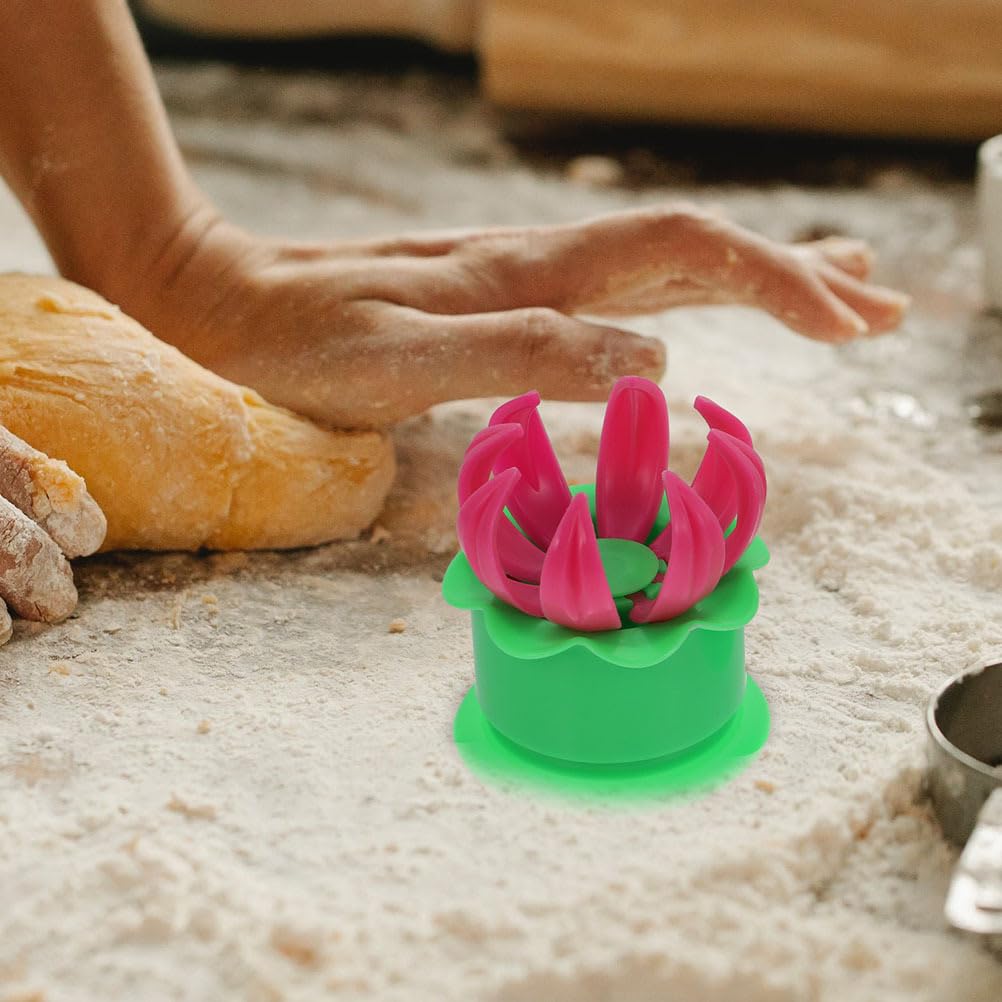 4 Pcs Bun Mold Set - Chinese Baozi Maker, Steamer & Dumpling Bun Maker - Plastic Dough Molding Kitchen Tool for Bao, Pie & Pastry Making - Perfect for Home Baking, Asian Cuisine & Party Food Preparation