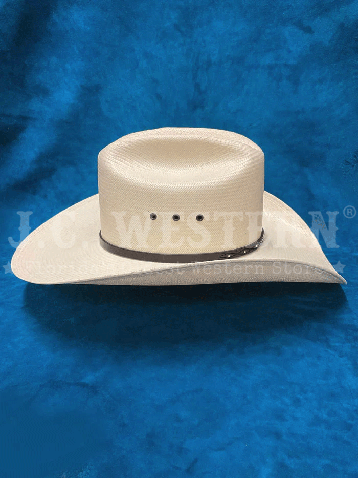 Resistol RSSACL 304281 SANTA CLARA George Strait Collection Natural Straw Cowboy Hat for Men - Perfect for Country Music Festivals, Rodeos & Outdoor Summer Events