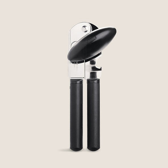 OXO Good Grips Soft-Handled Can Opener - Ergonomic Design for Easy Opening - Perfect for Kitchen, Camping & Emergency Preparedness