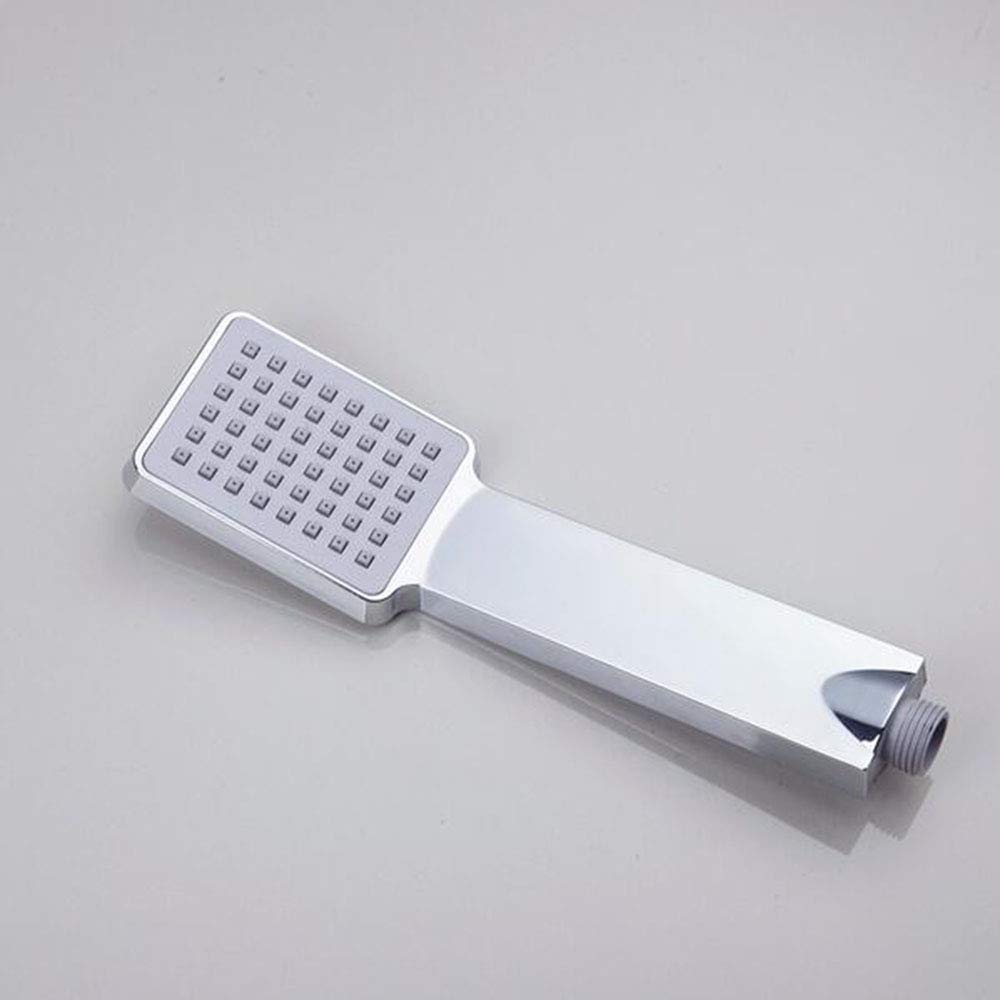 LED Shower Head Set - Chrome Brass Rain Waterfall Wall Mounted Shower Faucet with ABS Handheld Shower for Bathroom | Perfect for Spa-Like Relaxation & Water Saving