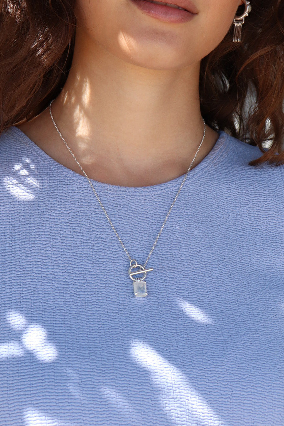 Alchemy Moonstone Silver Necklace for Women - Healing Crystal Jewelry for Meditation, Yoga & Spiritual Energy - Sterling Silver Pendant Gift for Her