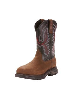 Ariat Workhog XT Composite Toe Work Boots - Waterproof & Comfortable for Construction, Farming & Outdoor Work