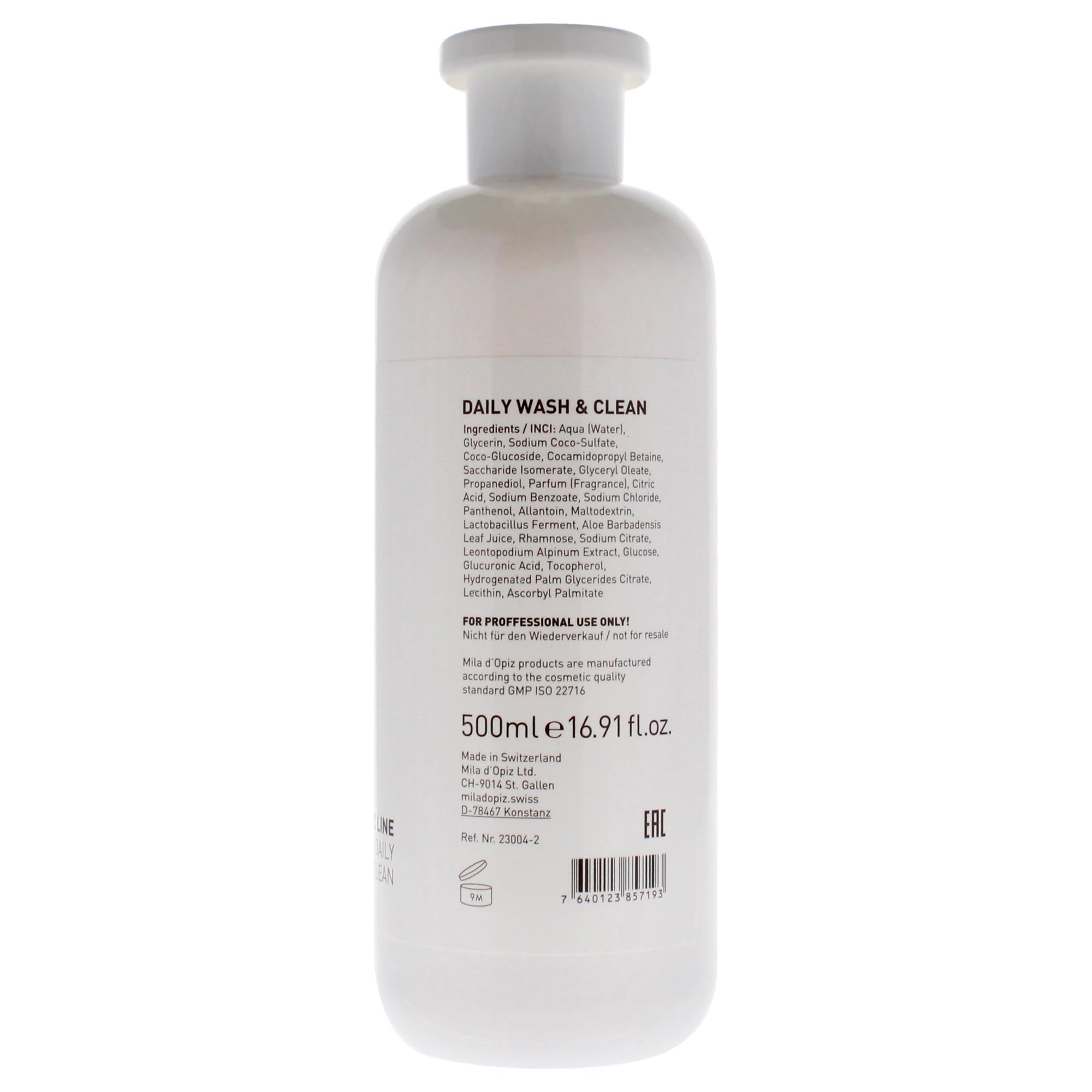 Basic Line Daily Wash and Clean Face Cleanser for Women - 16.91 oz Gentle Foaming Facial Wash | Perfect for Morning & Night Skincare Routine