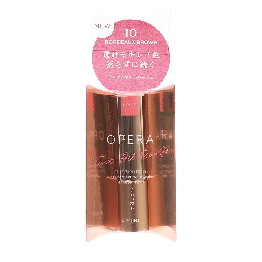 OPERA Lip Tint N 10 Bordeaux Brown - Long Lasting Moisturizing Lip Stain for Natural Look | Perfect for Everyday Wear, Date Night & Makeup Touch-Ups