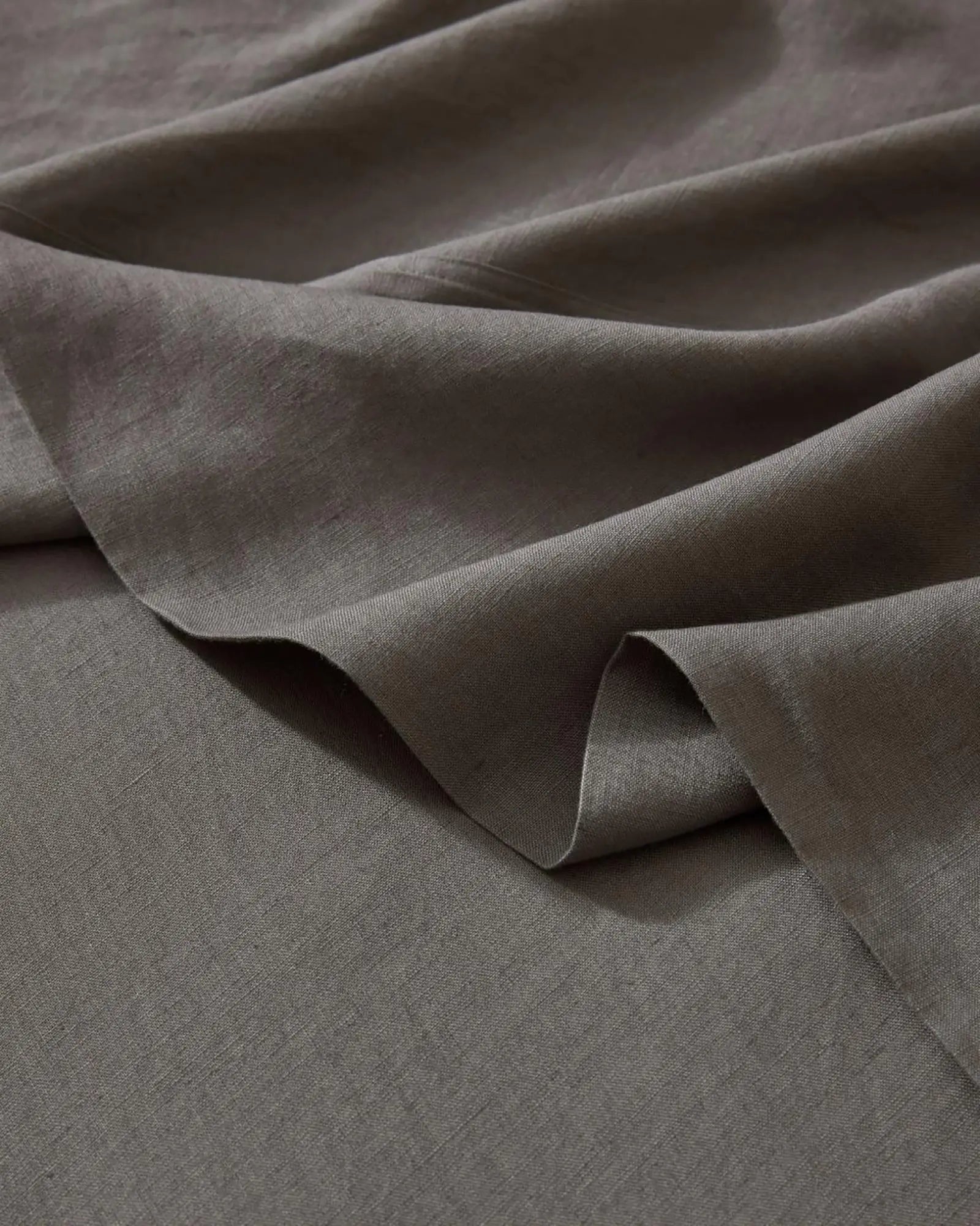 Premium Ravello Flat Sheet Set - Soft 100% Cotton Charcoal Gray Bedding - Perfect for Master Bedrooms, Guest Rooms & Cozy Sleep