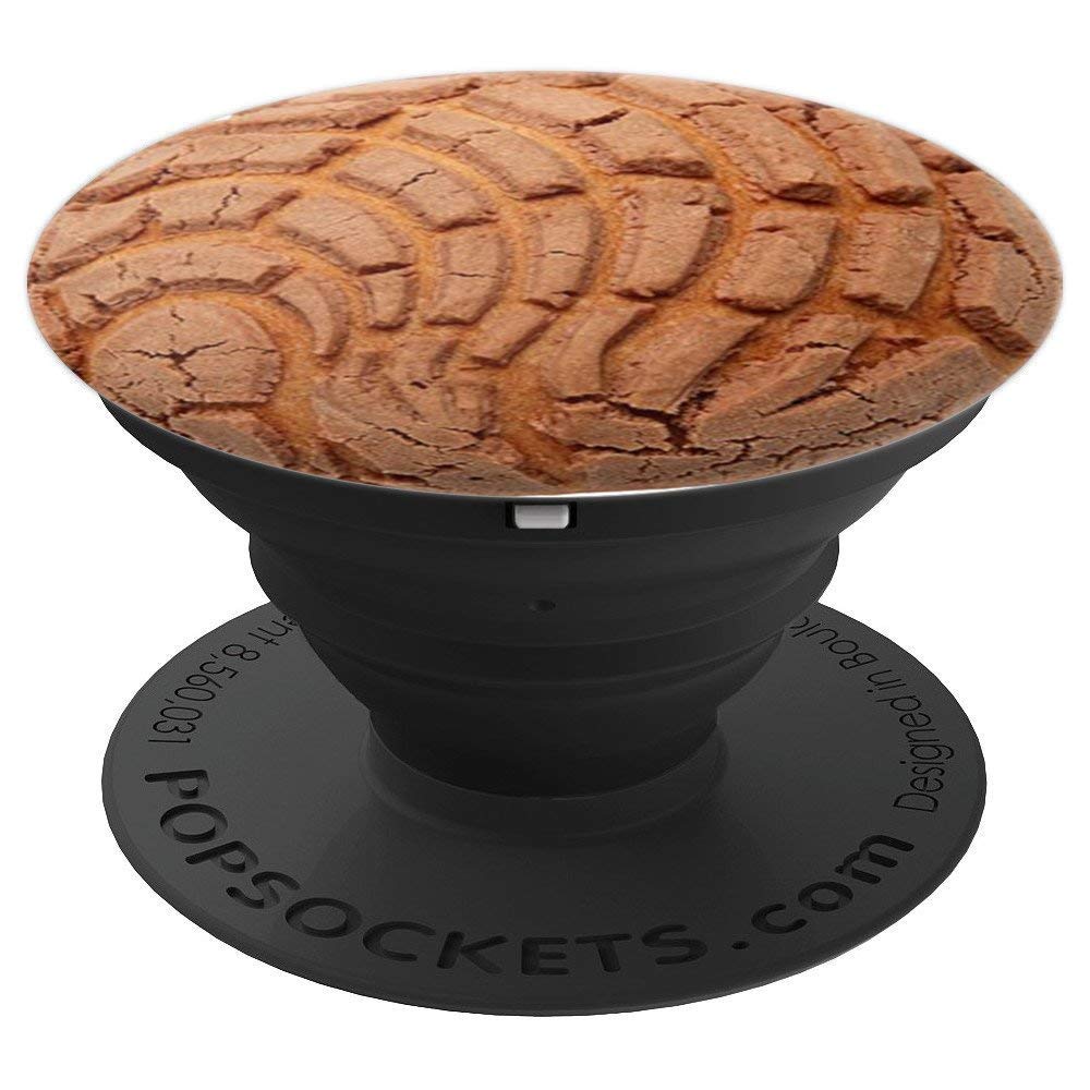 Concha Sweet Bread PopSockets Swappable PopGrip - Cute Mexican Pastry Phone Grip for iPhone & Samsung - Perfect for Baking Lovers & Phone Protection