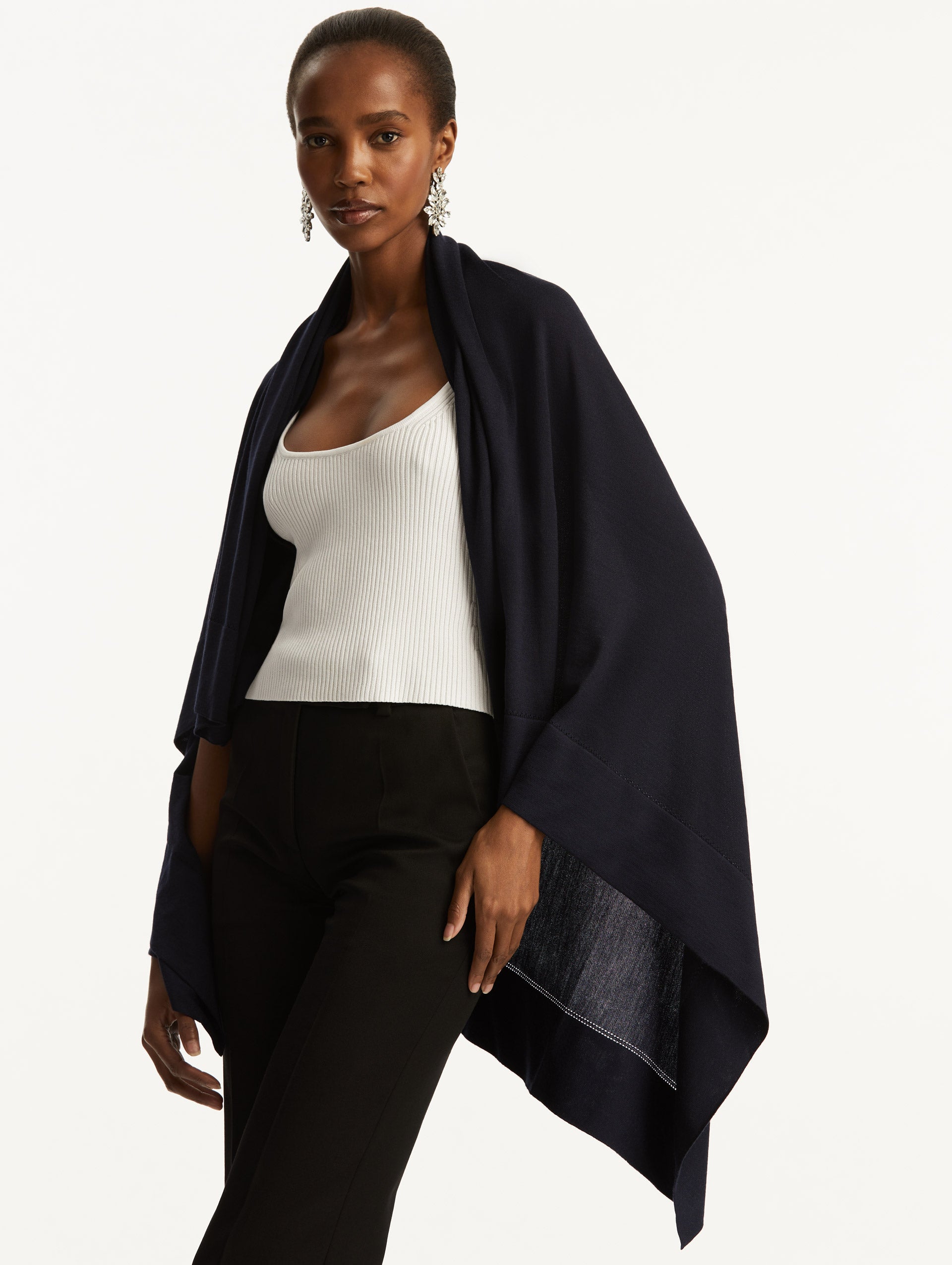 Soft & Warm Wool Blend Shawl Wrap - Cozy Winter Scarf for Women - Perfect for Cold Weather, Outdoor Activities & Casual Styling
