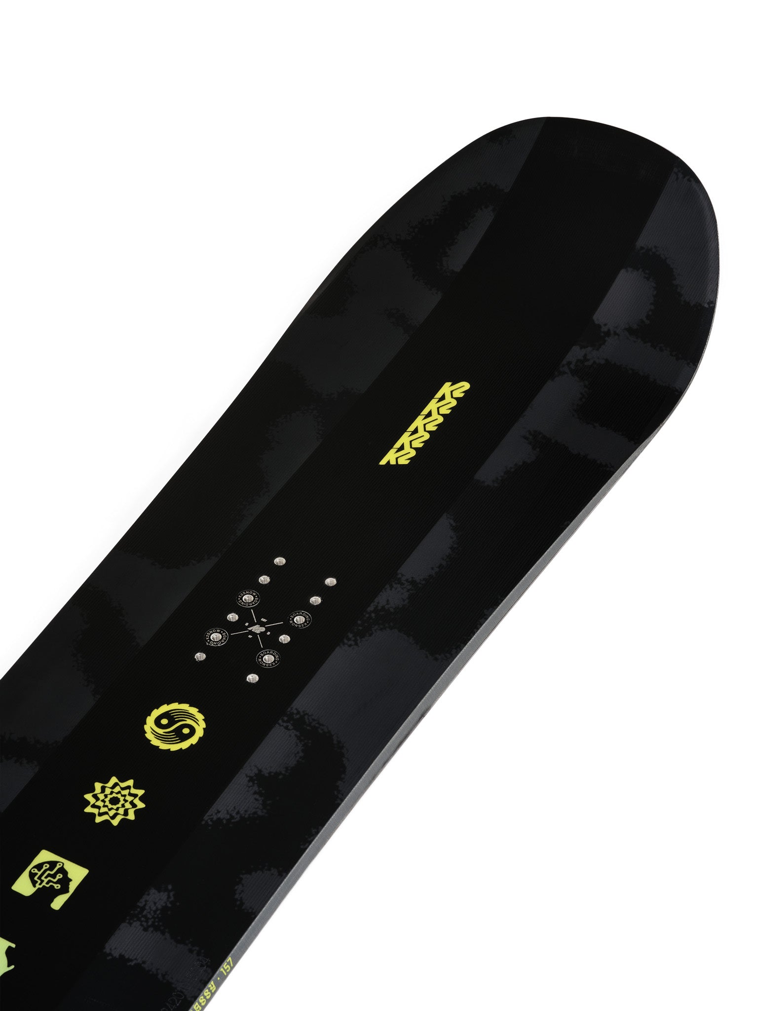 K2 Embassy Snowboard 2025 - All-Mountain Freestyle Snowboard for Men & Women | Perfect for Park, Powder & Freeriding | Durable Construction & Smooth Ride