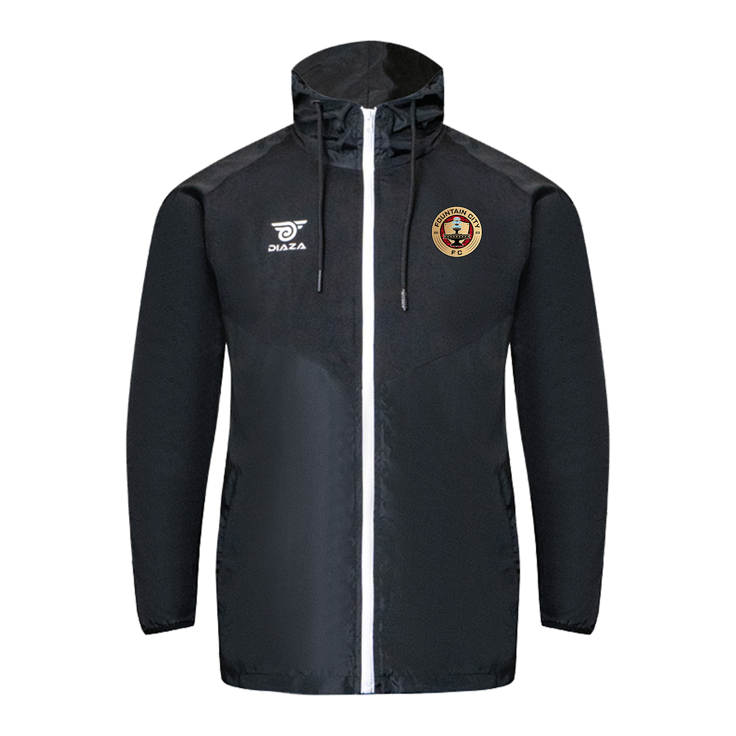 Fountain City Noche WindRunner Jacket - Lightweight Waterproof Windbreaker for Outdoor Activities, Hiking, and Running - Men's & Women's Windproof Raincoat
