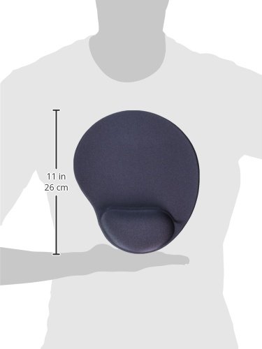 Ergonomic Gel Mouse Pad (CCS45163) - Non-Slip Wrist Support for Office & Gaming - Comfortable Computer Accessory for Long Hours of Work or Play