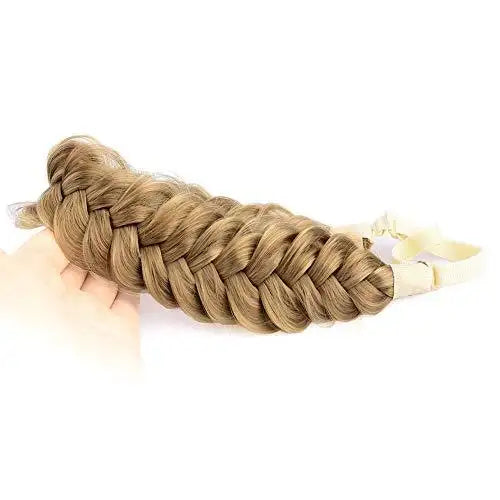 Stylish Synthetic Hair Braided Headband for Women – Fashionable Hair Accessory for Everyday Wear, Parties & Special Occasions