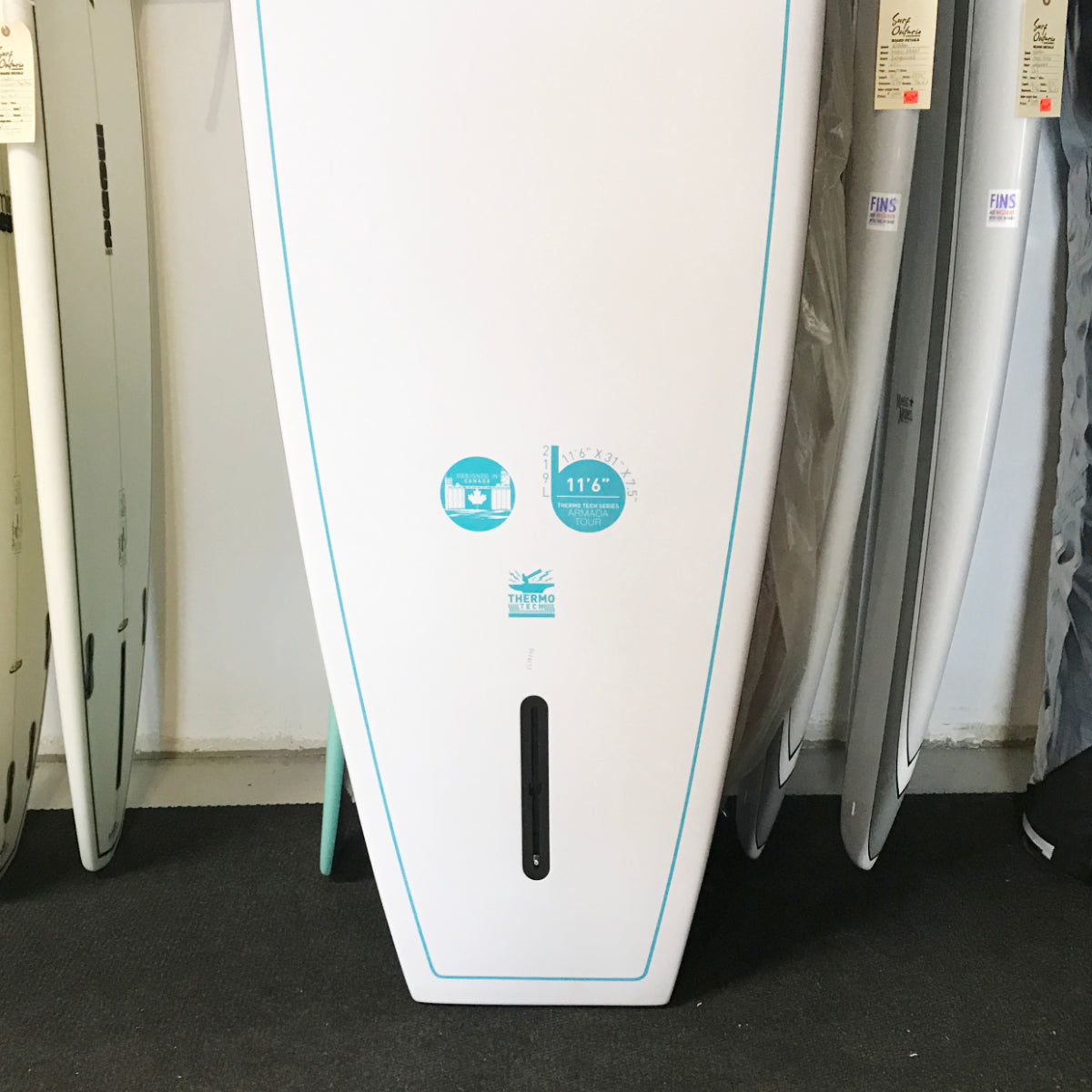 Blu Wave The Armada 11.6 Touring Kayak - Wood Grain Design - Lightweight & Stable for Fishing, Camping & Water Sports